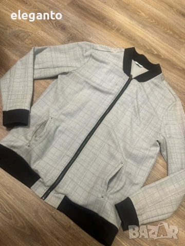 Мъжко casual яке Calvin Klein plaid bomber Jacket , XL размер , снимка 5 - Якета - 54345328