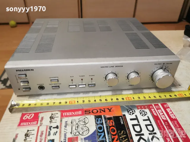 PALLADIUM MICRO LINE 2000A-ВНОС GERMANY 1008260942L4, снимка 12 - Ресийвъри, усилватели, смесителни пултове - 55610118