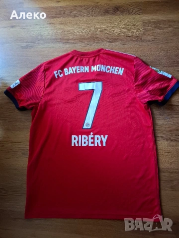 Adidas BAYERN MUNCHEN RIBERY футболна тениска XL размер. , снимка 7 - Футбол - 54724218