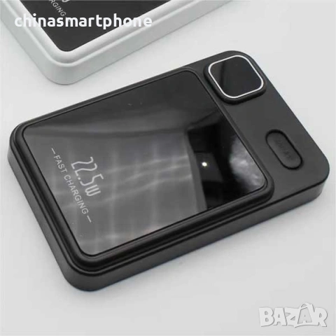 Power Bank 10000mAh 22.5W – магнитна външна батерия, 4 цвята, снимка 11 - Външни батерии - 55237204