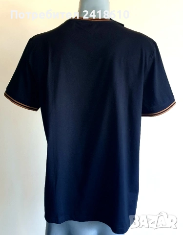 Fred Perry Cotton Mens Size L НОВО! ОРИГИНАЛ! Мъжка Тениска!, снимка 4 - Тениски - 54151986