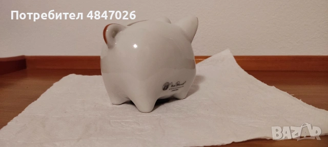 Стара порцеланова касичка Прасчо 😄, снимка 7 - Колекции - 54857668