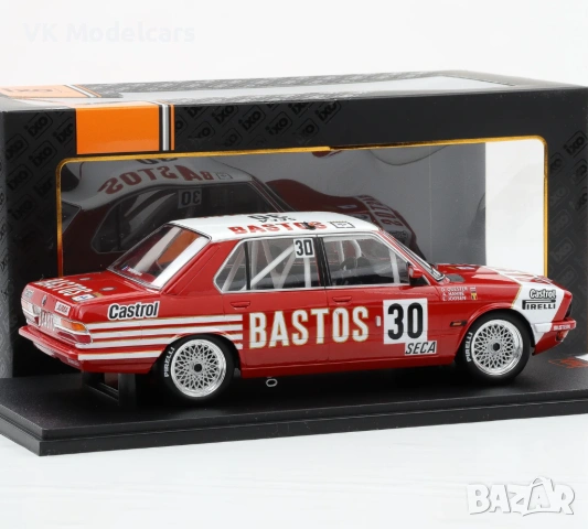BMW 528i #30 Winner 24h Spa 1982 1:18 IXO, снимка 2 - Колекции - 54363752