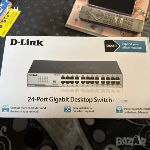 Нов D-link DGS-1024D 24 портов gigabit switch
