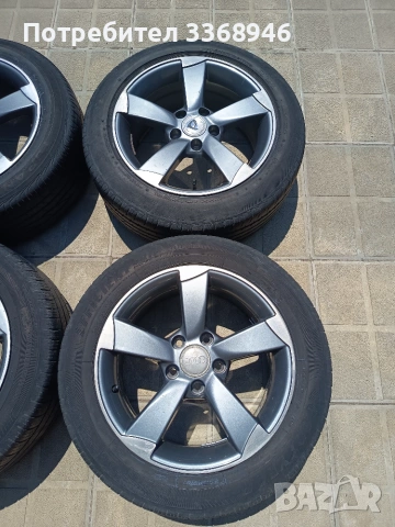 Джанти Audi ROTOR 16" 5x112 с гуми 205/55/16, снимка 4 - Гуми и джанти - 55030256