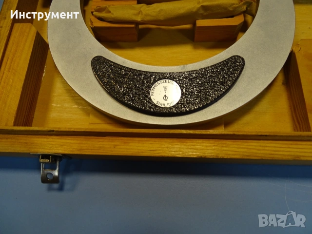 Резбомер микрометричен DDR Suhl Thread Мicrometer 75-100mm, снимка 2 - Други инструменти - 54916198
