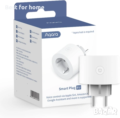 Aqara Zigbee контакт, Изисква Aqara Hub, Умен контакт с измерване на ток, програмиране