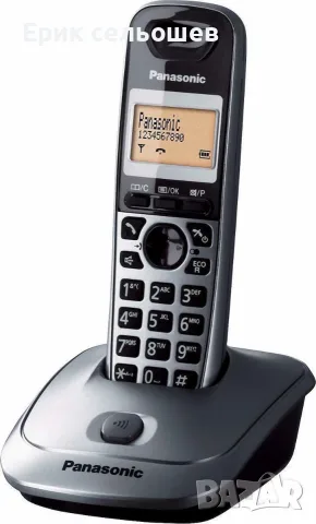 Panasonic KX-TG2511 – Безжичен DECT телефон с високоговорител, снимка 3 - Стационарни телефони и факсове - 55470506