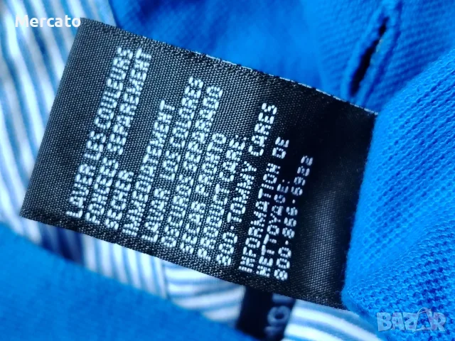 Оригинална мъжка тениска с яка Tommy Hilfiger, снимка 6 - Тениски - 55539929