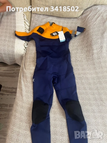 Мъжки неопренов костюм Hurley Advant 2/2 м Fullsuit, снимка 3 - Водни спортове - 54800072