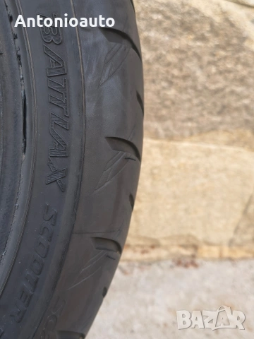 Гума Bridgestone Battlax SC2 120 70 15 56H гуми скутер, снимка 6 - Гуми и джанти - 55182161