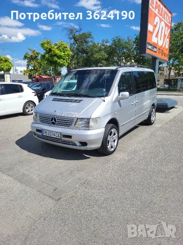 мерцедес вито в220цди 2001г, снимка 3 - Бусове и автобуси - 55314865