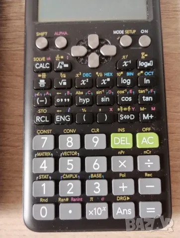 Casio fx-991ES PLUS 2nd edition калкулатор, снимка 3 - Ученически пособия, канцеларски материали - 55578261