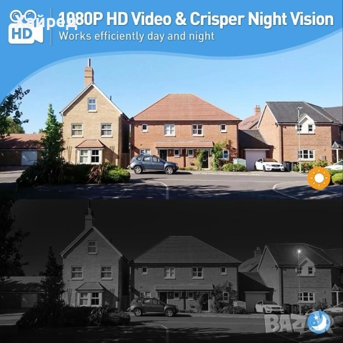 Нов XTU J10 Безжичен Звънец с Камера , снимка 5 - IP камери - 54311359