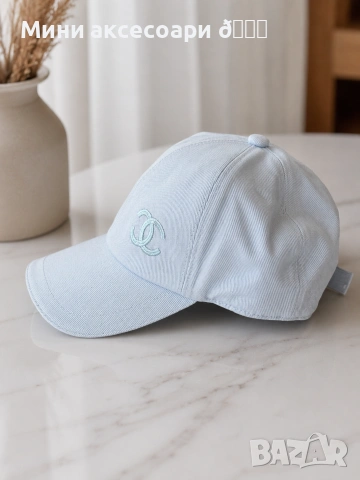 CHANEL шапка с козирка, снимка 4 - Шапки - 55078736
