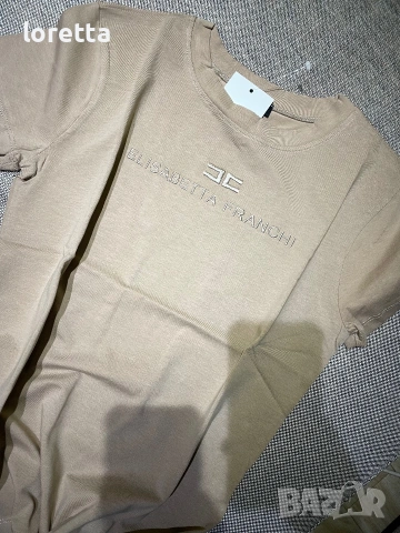 Тениска Elisabetta Franchi , снимка 6 - Тениски - 55269148