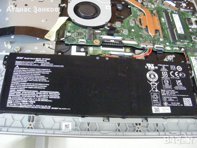 Работещ лаптоп за части Acer Aspire 3 ( A317-53 ), снимка 8 - Части за лаптопи - 55013248