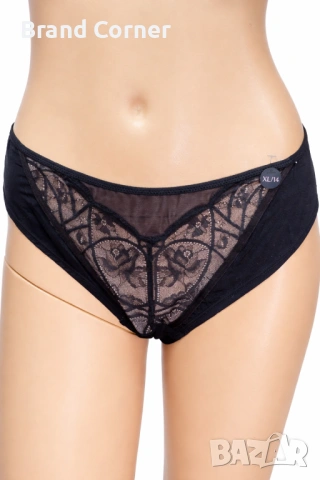 Hunkemöller комплект бельо с дантела – сутиен XS и бикини XL, снимка 5 - Бельо - 54550486