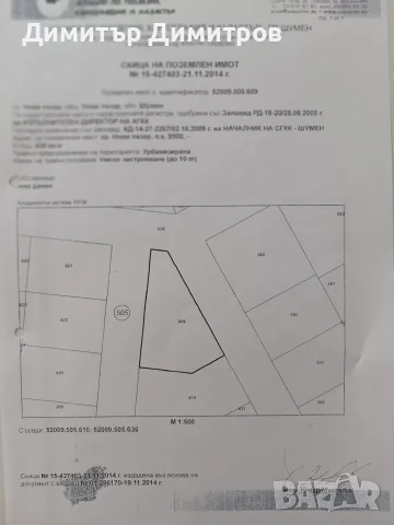 Парцел 436 кв.м, снимка 2 - Парцели - 55484595