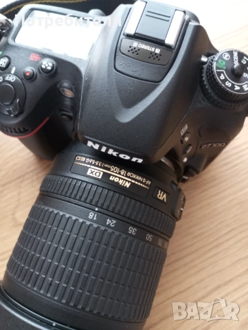 Фотоапарт Nikon D 7100, снимка 7 - Фотоапарати - 54129992