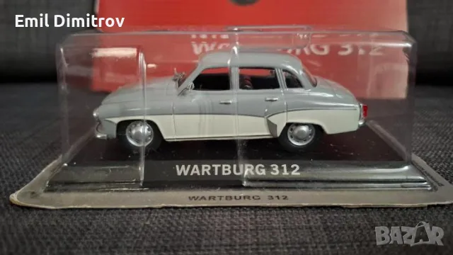 Моделче на Wartburg-312 в мащаб 1:43, снимка 11 - Колекции - 55659049