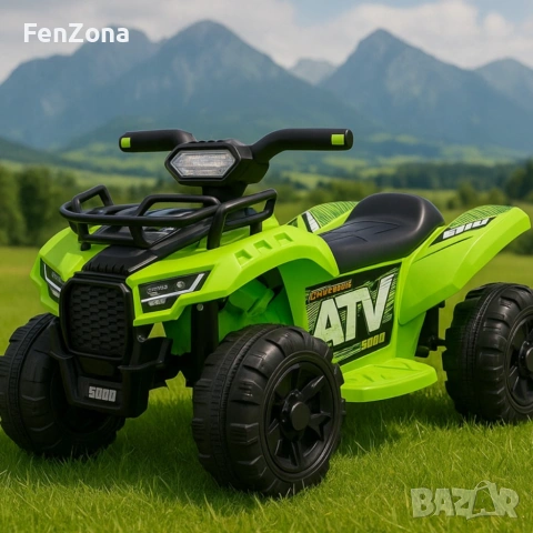 Детско акумулаторно ATV NV-J320 6V – LED светлини, USB музика и офроуд приключения за деца 1.5–4 год, снимка 3 - Други - 54972400