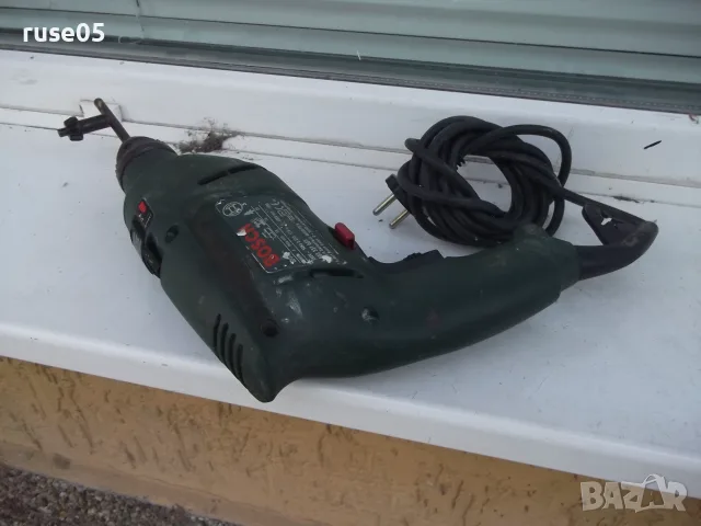 Бормашина ударна "BOSCH - PSB 500 RE" работеща, снимка 8 - Бормашини - 55695491