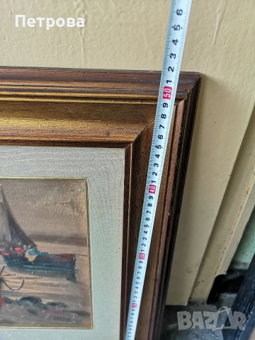 картина, масло върху платно , снимка 5 - Картини - 54299504