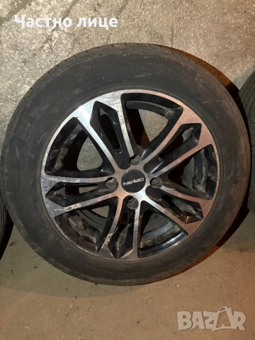 Джанти с летни гуми 195/60R15 4x108 ДОТ 0320 - Ford, Форд, снимка 2 - Гуми и джанти - 54350651