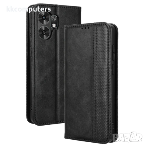 Ретро Кожен Калъф Портфейл за Honor X6d 5G - Магнитен, Стойка, Слотове, 4 цвята