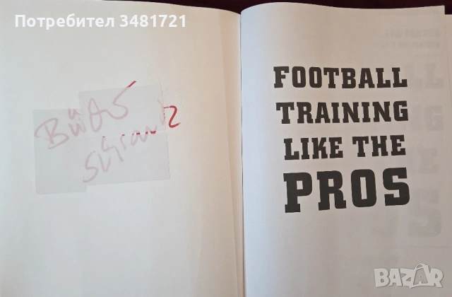Football Training Like the Pros, снимка 2 - Енциклопедии, справочници - 54244630