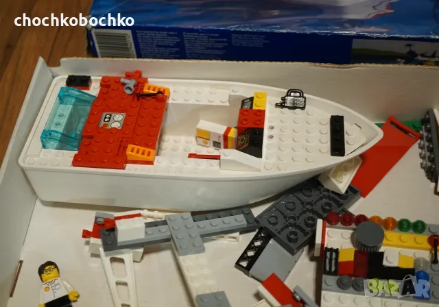 LEGO System 4011 конструктор лего моторна и рибарска лодка, снимка 3 - Конструктори - 55621461