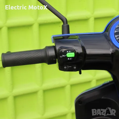 Електрическа четириколка с покрив  FM4 BLUE, 1500W, 60V, 20Ah, снимка 8 - Мотоциклети и мототехника - 55371577