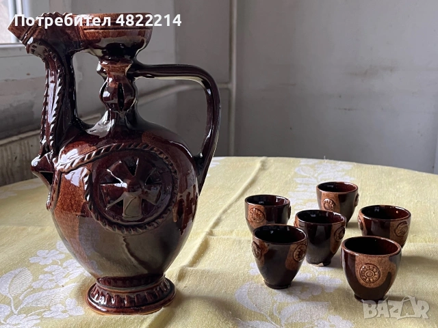 Оригинална троянска керамика от 1977, снимка 2 - Сервизи - 54988765