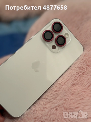  Iphone 15 Pro,128 GB  + 7 калъфа за телефона – 87% капацитет на батерията, снимка 3 - Apple iPhone - 55178910