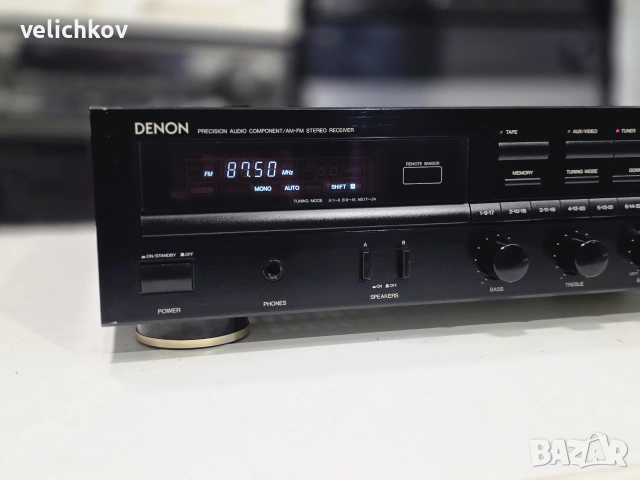 🚀🔥🇯🇵 ЧИСТ ЯПОНСКИ ЗВУК! Стерео Ресийвър Denon DRA-325R – Аудиофилски Класик! 🔥🇯🇵🚀, снимка 2 - Ресийвъри, усилватели, смесителни пултове - 55006398