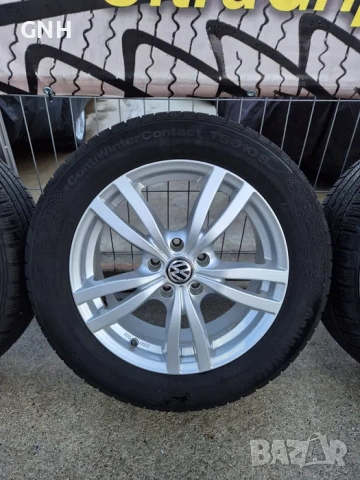 Джанти Dezent 17цола , 5х112 , 7j , et38 , 225/55/17 Vw Audi Skoda, снимка 3 - Гуми и джанти - 54576521