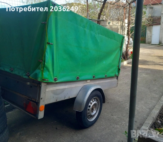 Ремарке Stema с брезент- Нов внос от Германия, снимка 3 - Ремаркета - 53711730