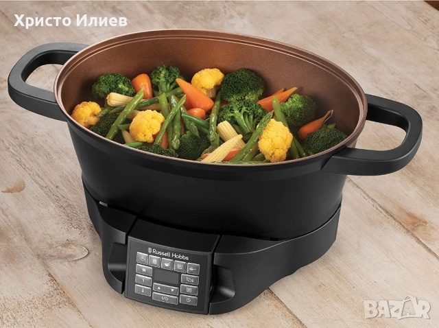 Мултикукър Russell Hobbs 6.5L 750 W 8 функции, снимка 4 - Мултикукъри - 54121392