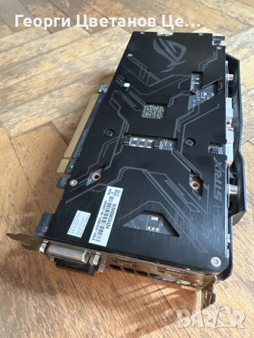 ASUS STRIX GTX 1050Ti 4GB DDR5, снимка 3 - Видеокарти - 55601134