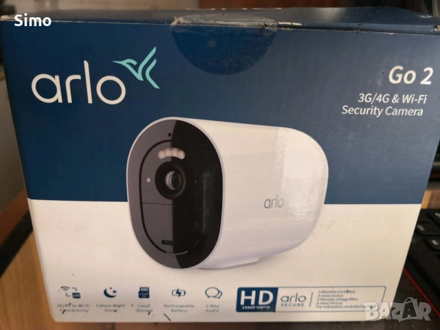 Камера за видеонаблюдение Arlo Go2