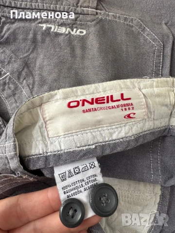 Мъжки къси панталони Сиви O’NEILL - 33 размер , снимка 7 - Къси панталони - 54855141