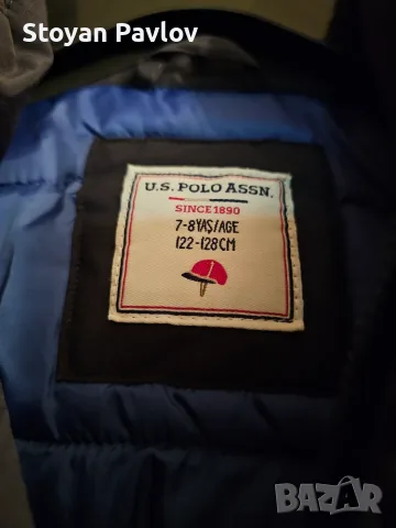 Детско яке есен/зима U.S. Polo, снимка 2 - Детски якета и елеци - 55373107