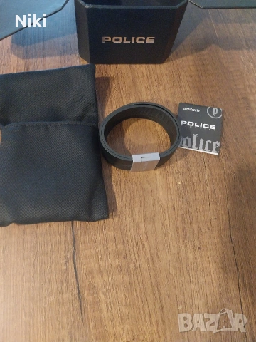 Кожена гривна POLICE , снимка 3 - Гривни - 54086817