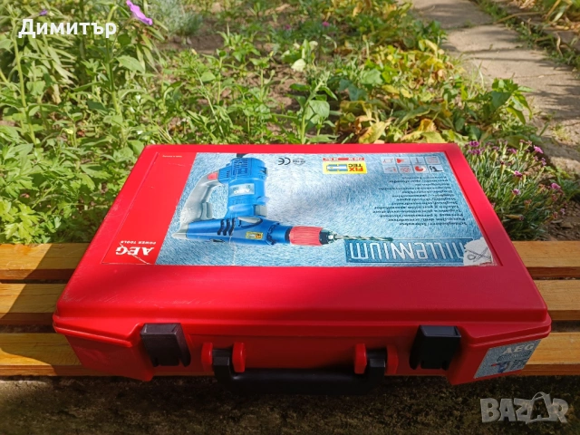 AEG Ergomax ударна бормашина 750 W, снимка 4 - Бормашини - 54920949