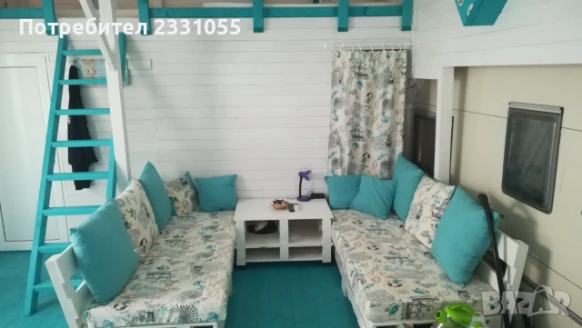 Продава каравана с къща на къмпинг Юг, снимка 6 - Каравани под наем - 55185191