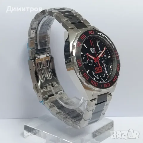 НОВ Tag Hauer Formula 1 Max Verstappen Special Edition, Chrono, лимитиран, снимка 4 - Мъжки - 55681501