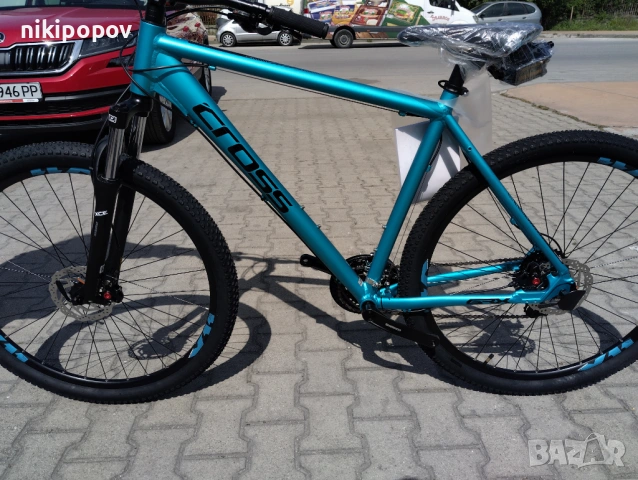 CROSS Велосипед 29" GRX 7 HDB син, снимка 8 - Велосипеди - 54864917