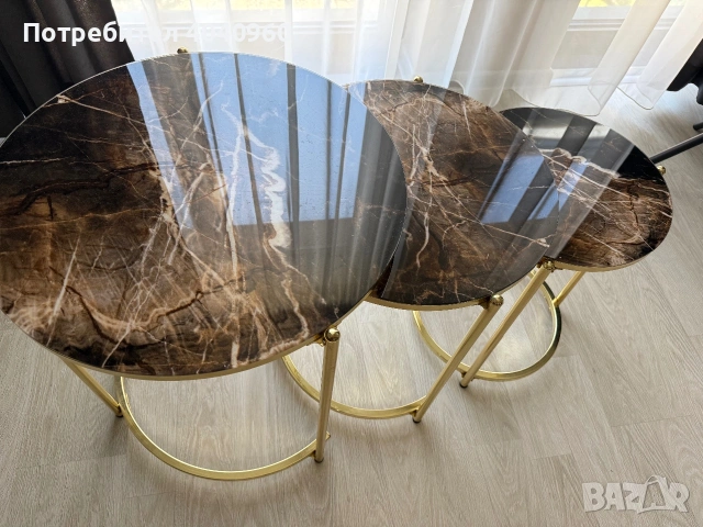 Тройка маси, снимка 2 - Маси - 55076300
