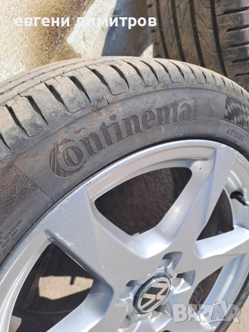 продавам 4бр летни гуми със алуминиеви джанти 17ц, бартер за 16ки, снимка 7 - Гуми и джанти - 54242576